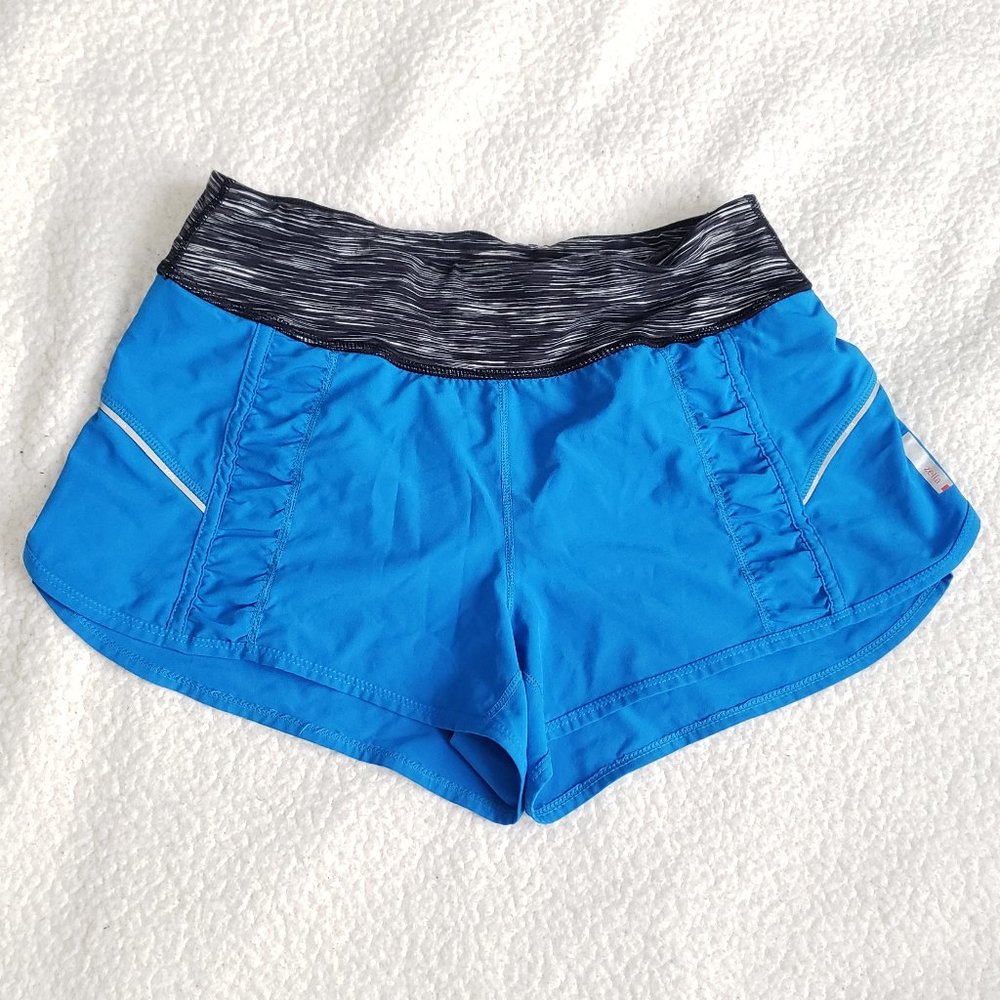 Zella running shorts size S bright blue